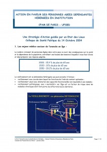 DOSSIER DE PRESSE miniature COLLOQUE NATIONAL DE SANTE PUBLIQUE 2004 Action en faveur des personnes âgées dépendantes